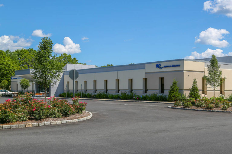 Exterior view of 99 Business Park Drive, Armonk, NY